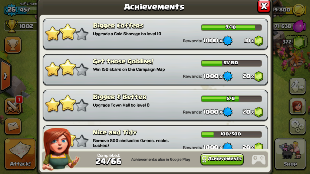 GAMES COC